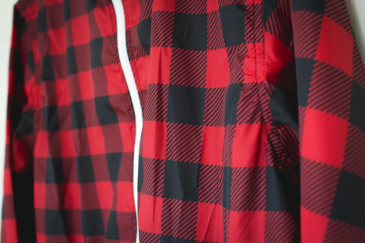 Backpatch Flannel Coaches Jacket