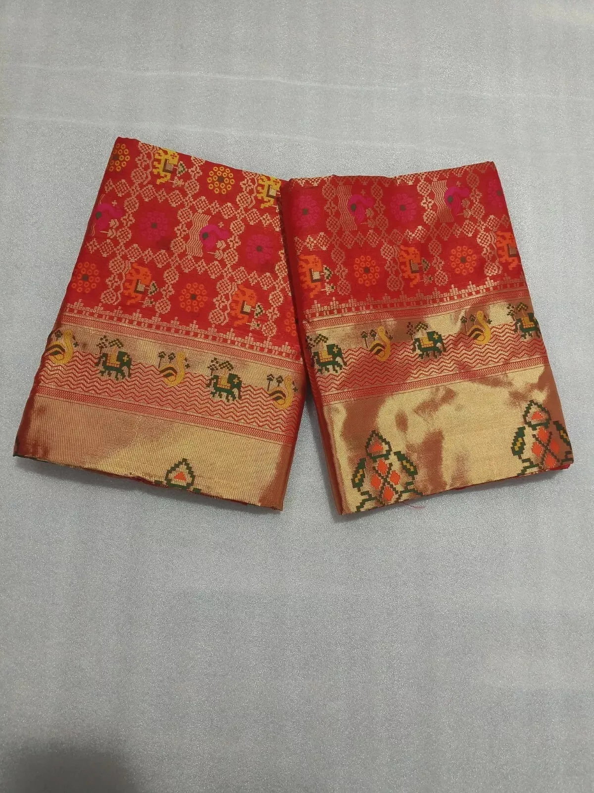 Banarasi Soft Silk Saree With Unstitched Blouse