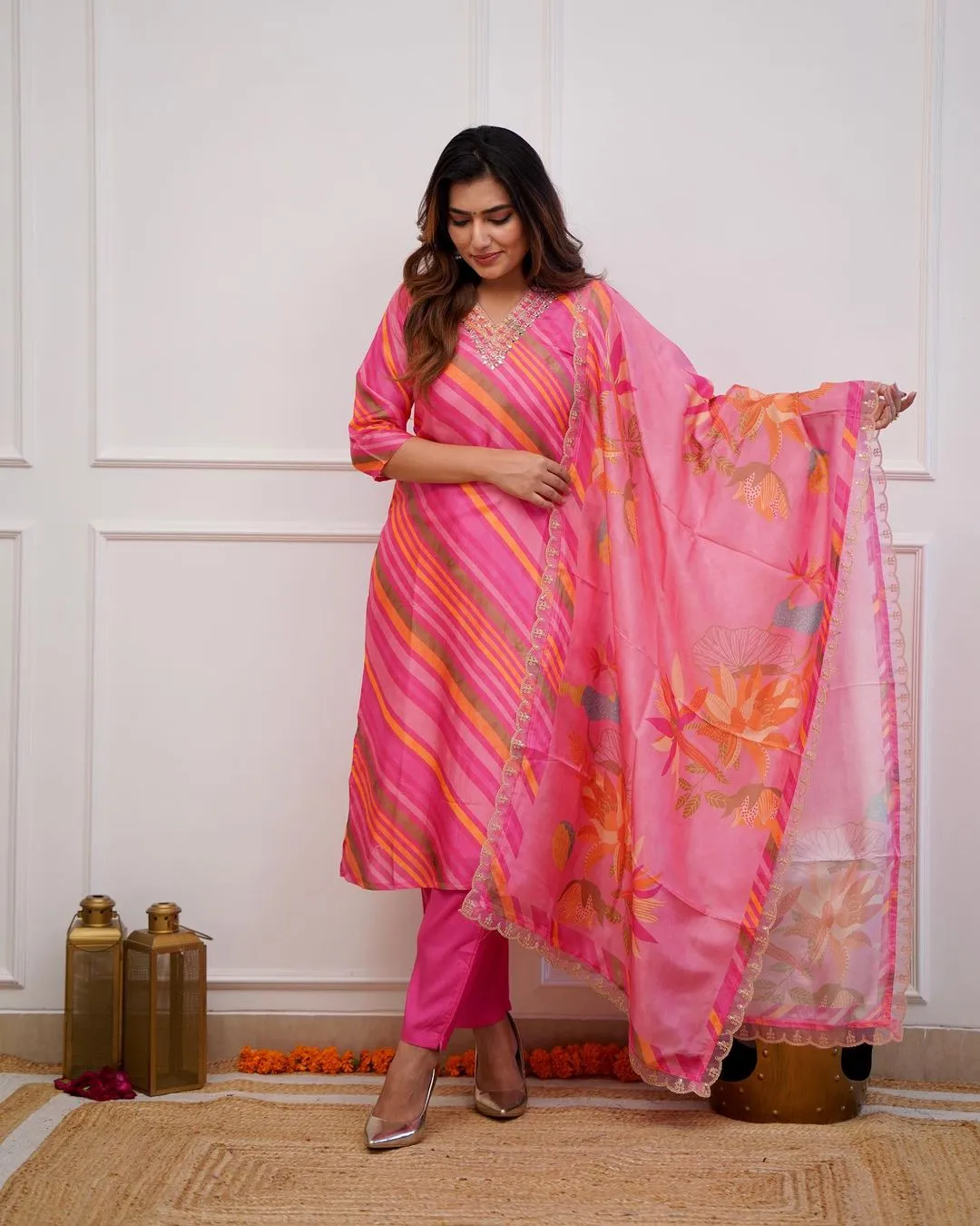 Beautiful Designer Party Wear Summer Special Organza Salwar Suit