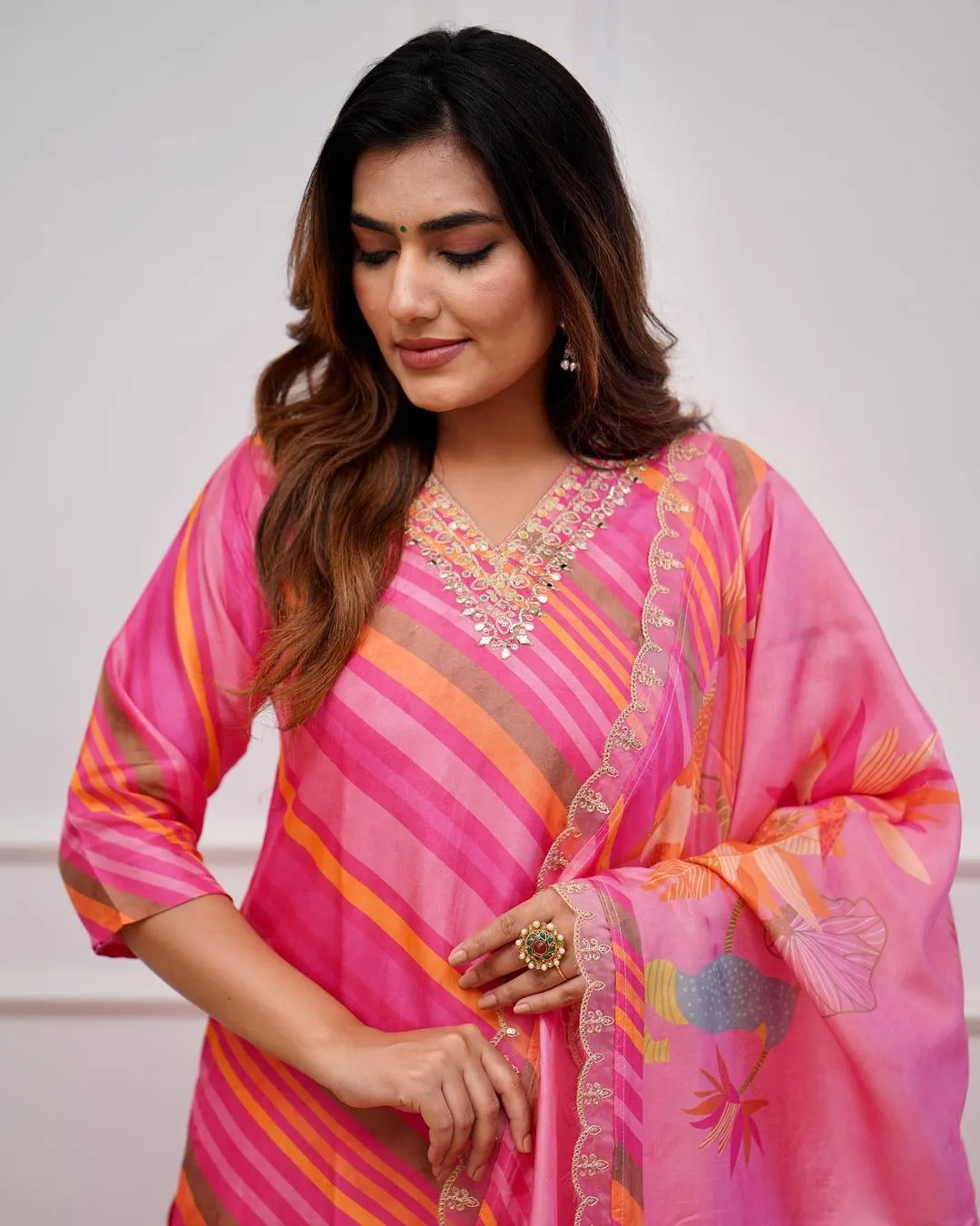 Beautiful Designer Party Wear Summer Special Organza Salwar Suit