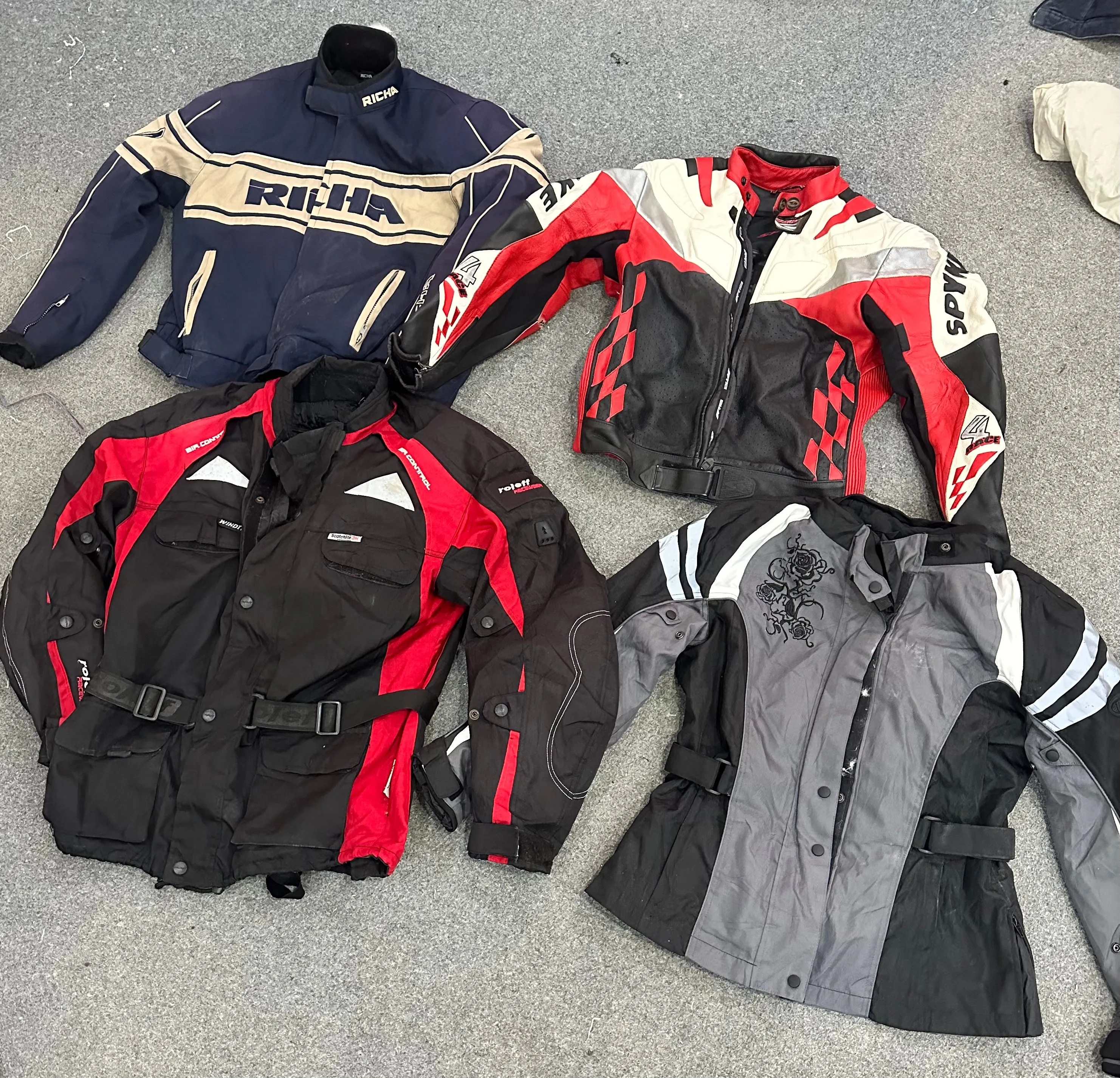 Bike racing jackets-4 pieces