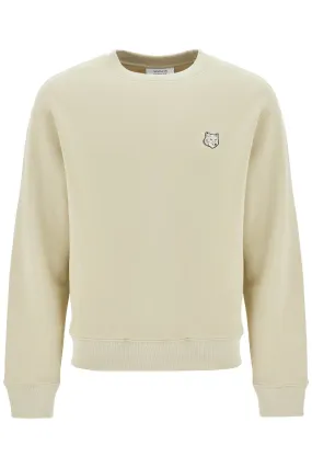 'bold fox head crewneck sweat MM00316KM0307 ASH TREE