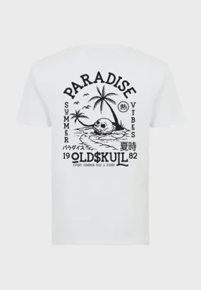 Bony Island Backprint T-Shirt White