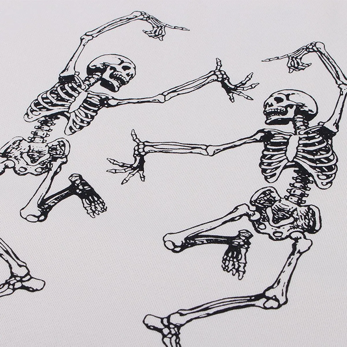Dance with the Dead Beige Sweatshirt