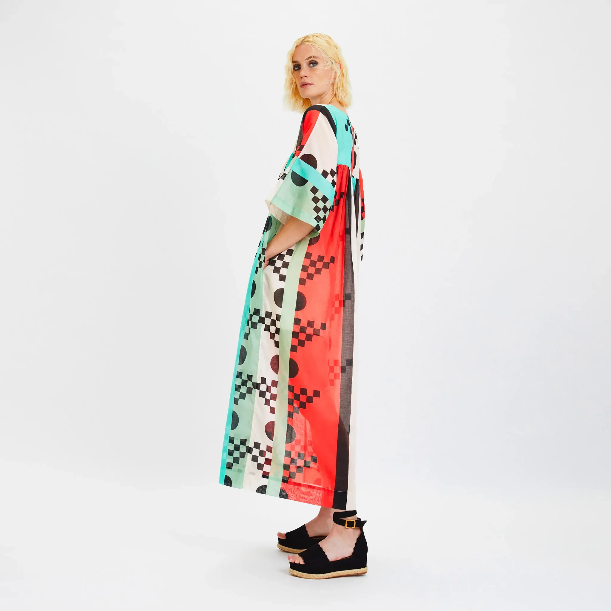 Designer Rayon Cotton Kaftan – Perfect for Casual Wear Caftan For Women's