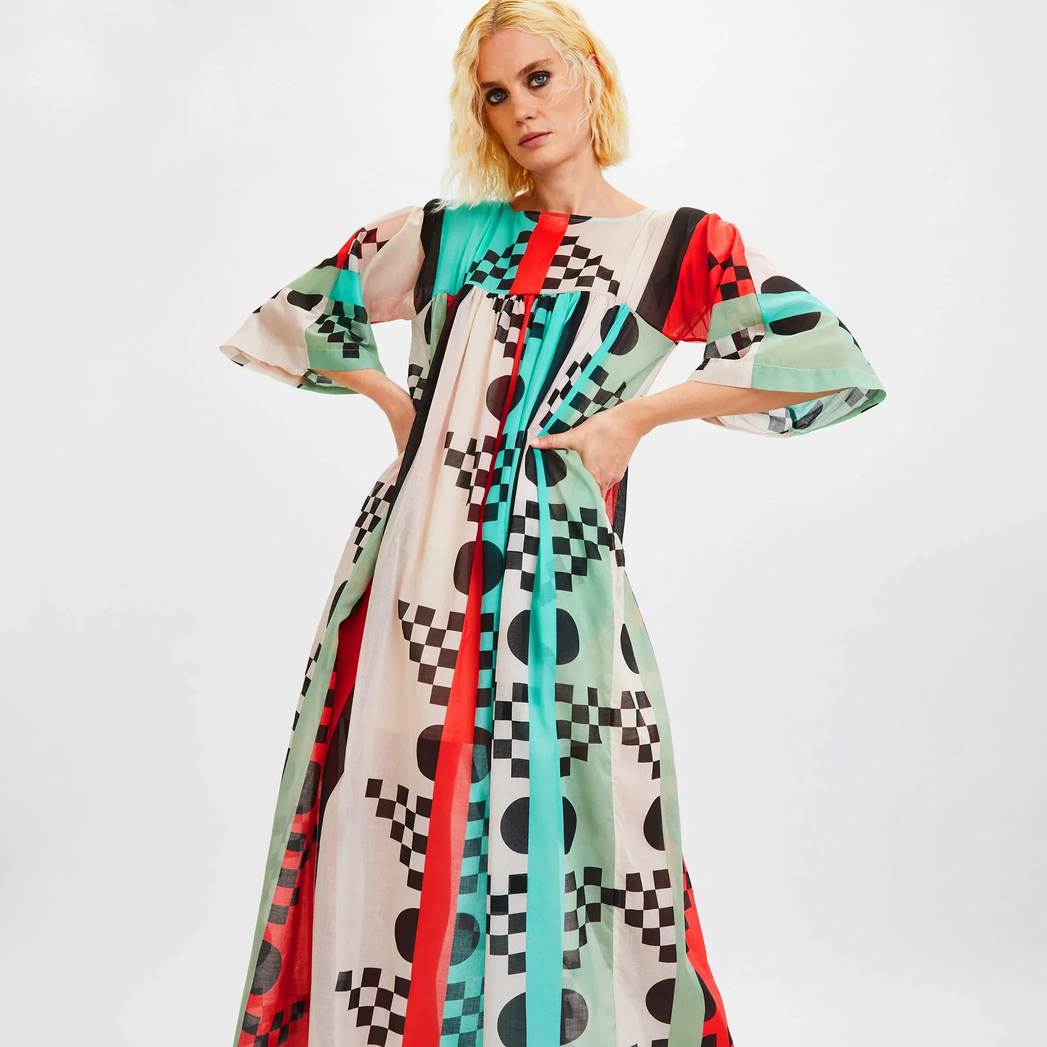 Designer Rayon Cotton Kaftan – Perfect for Casual Wear Caftan For Women's
