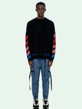 DIAG BRUSHED KNITWEAR