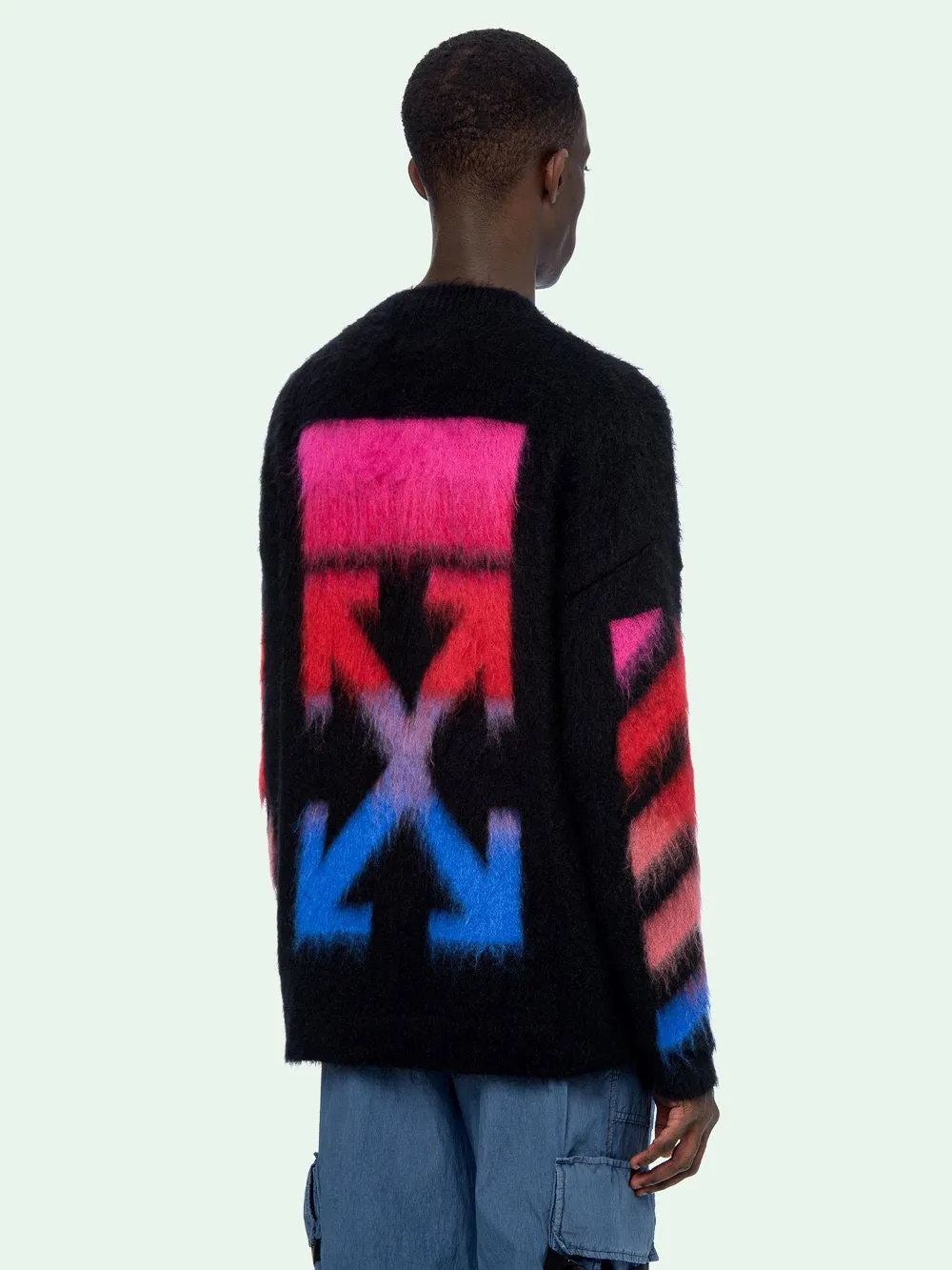 DIAG BRUSHED KNITWEAR