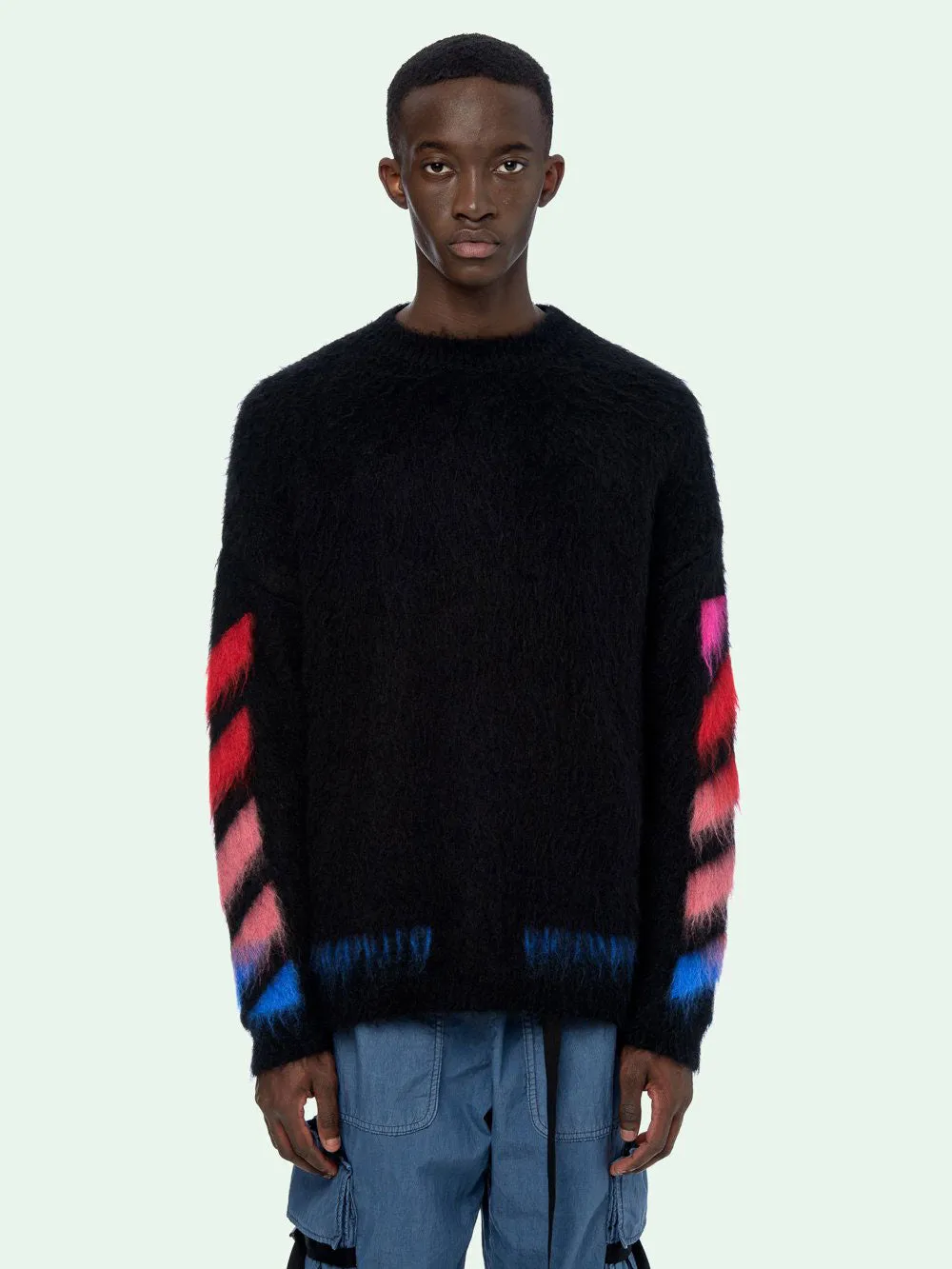 DIAG BRUSHED KNITWEAR