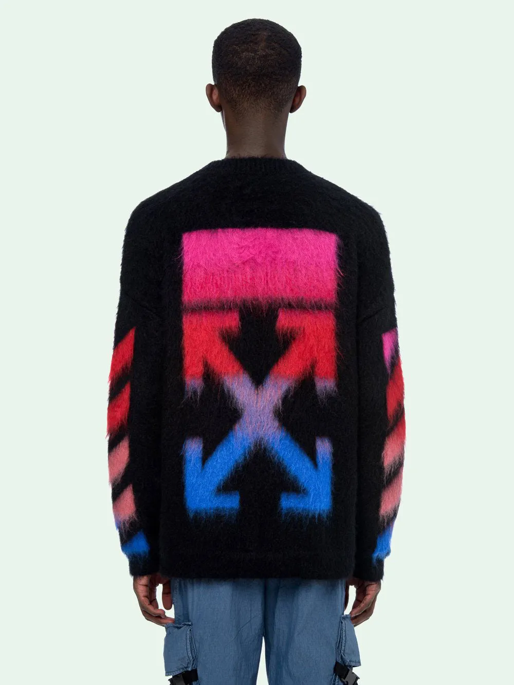 DIAG BRUSHED KNITWEAR