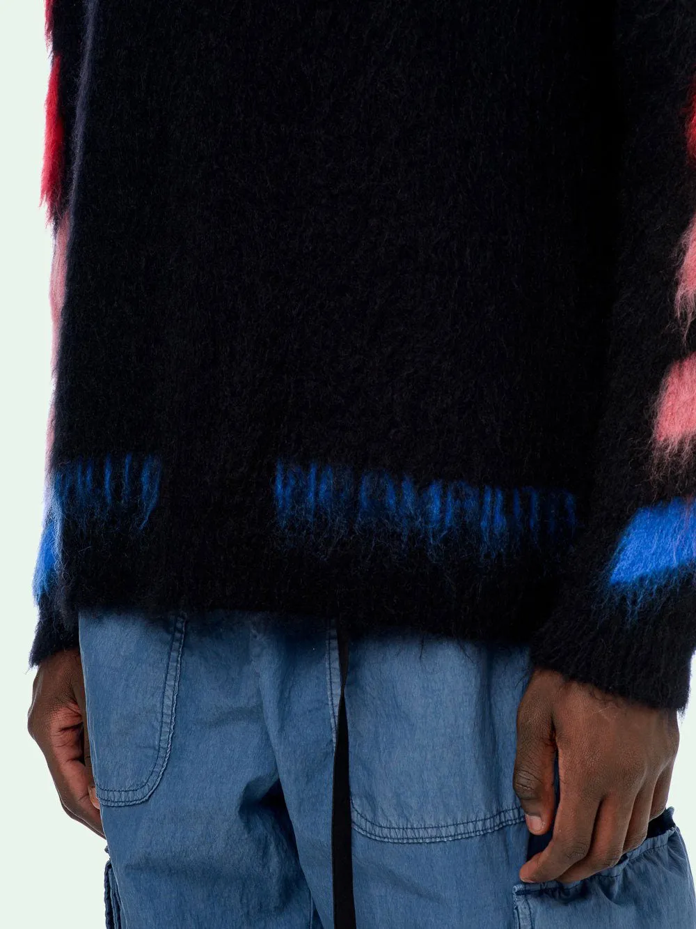 DIAG BRUSHED KNITWEAR