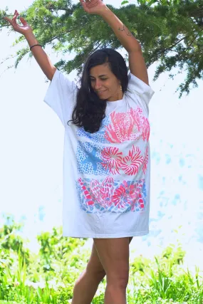 GILDA MARX 90s Printed T-Shirt Dress