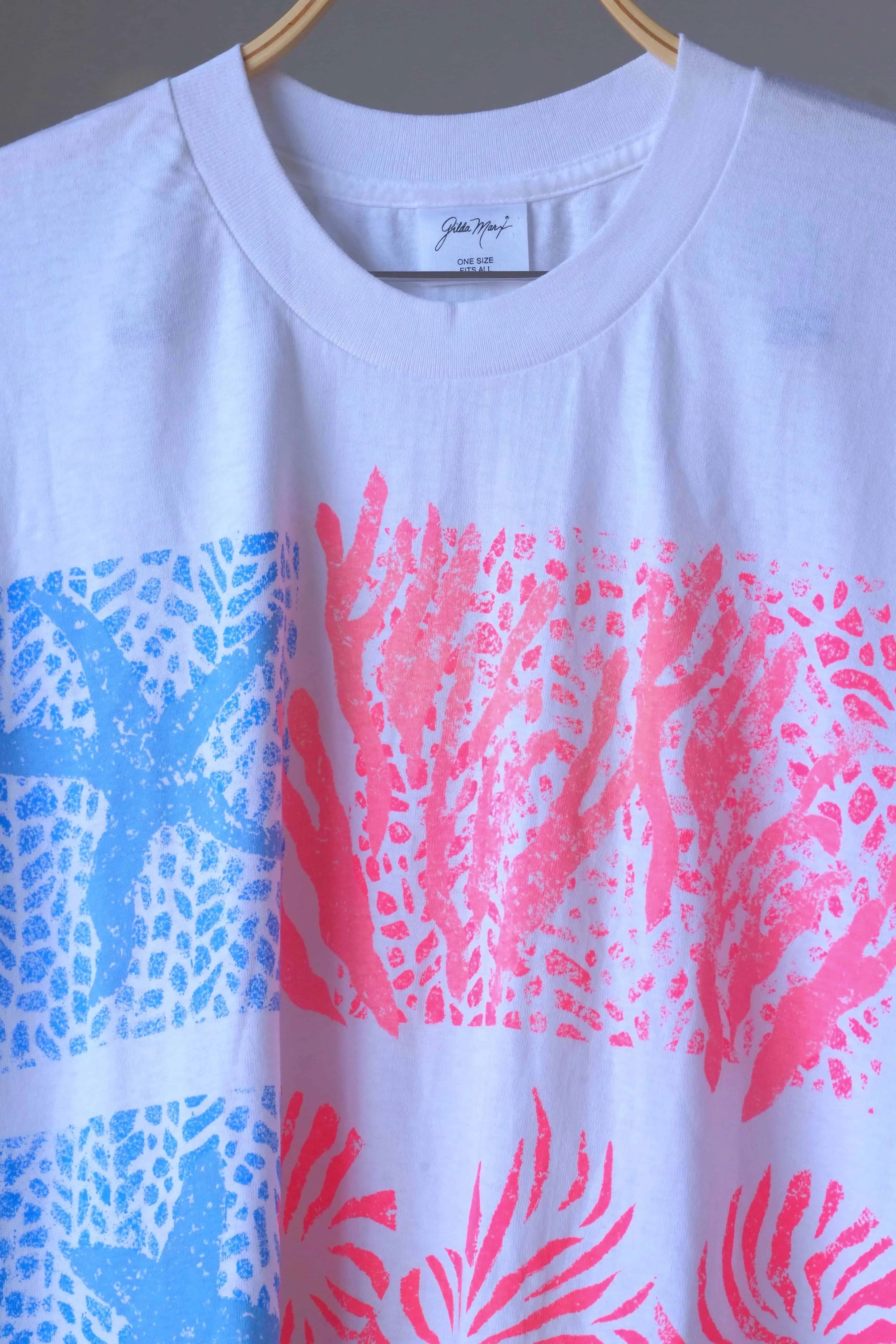 GILDA MARX 90s Printed T-Shirt Dress