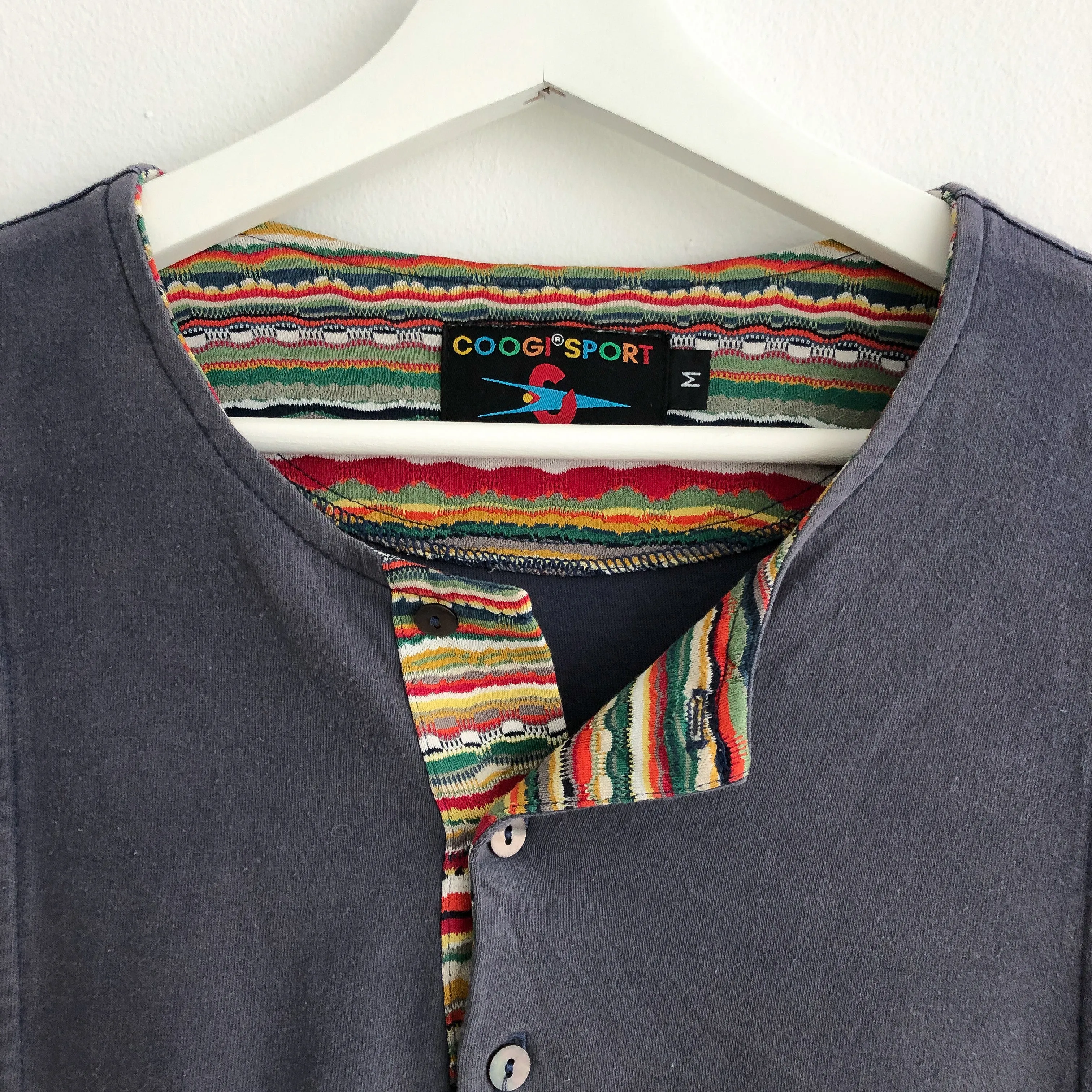 Grey Coogi Sport Shirt