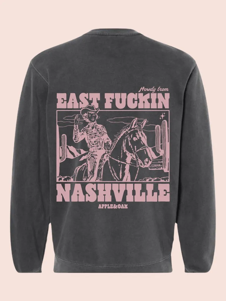 howdy sweatshirt {charcoal}