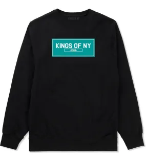 Kings Of NY 2006 FALL15 Blue Logo Boys Kids Crewneck Sweatshirt