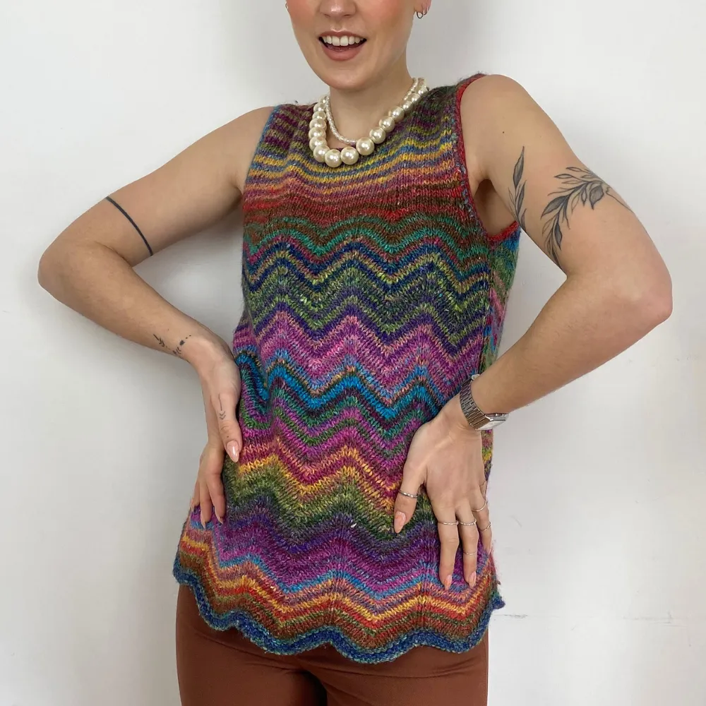 Multicoloured Knitted Top - XS/S