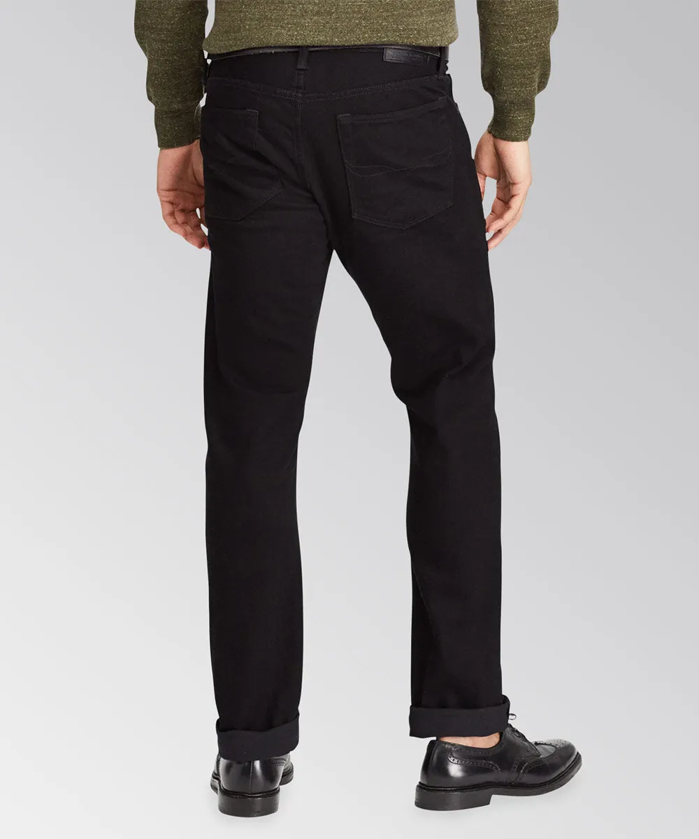 Polo Ralph Lauren Black Wash Stretch 5-Pocket Jeans