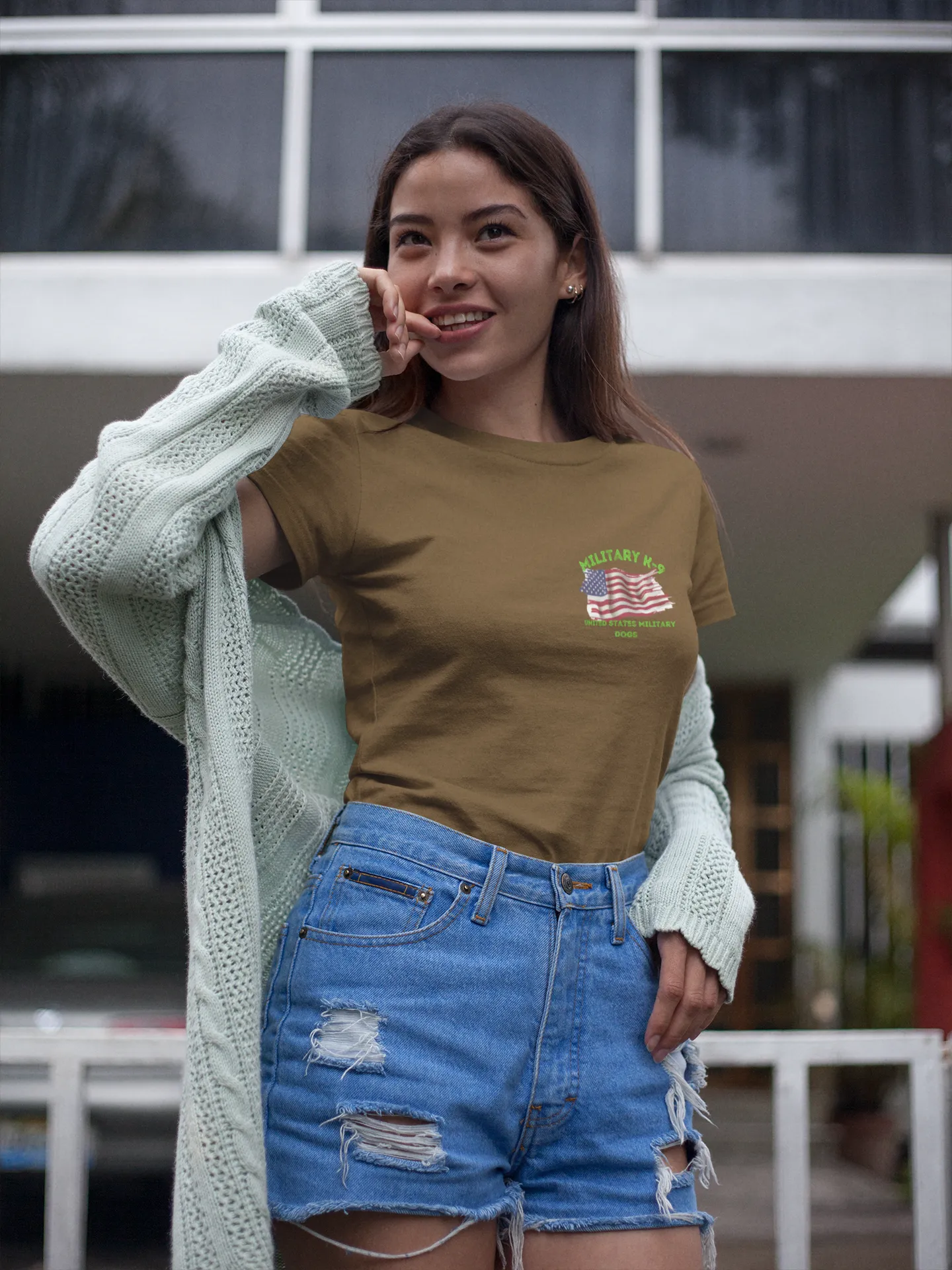 T-shirt Classic Jersey Short Sleeve ( Military K-9 Unit )