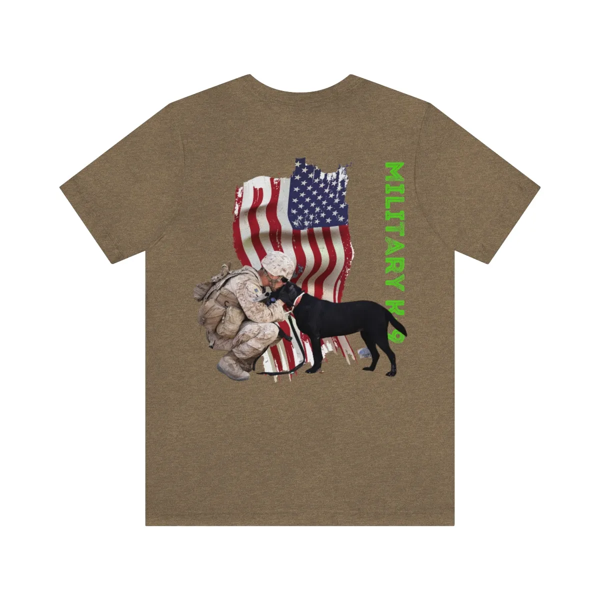 T-shirt Classic Jersey Short Sleeve ( Military K-9 Unit )