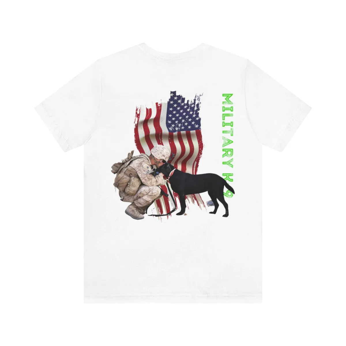T-shirt Classic Jersey Short Sleeve ( Military K-9 Unit )
