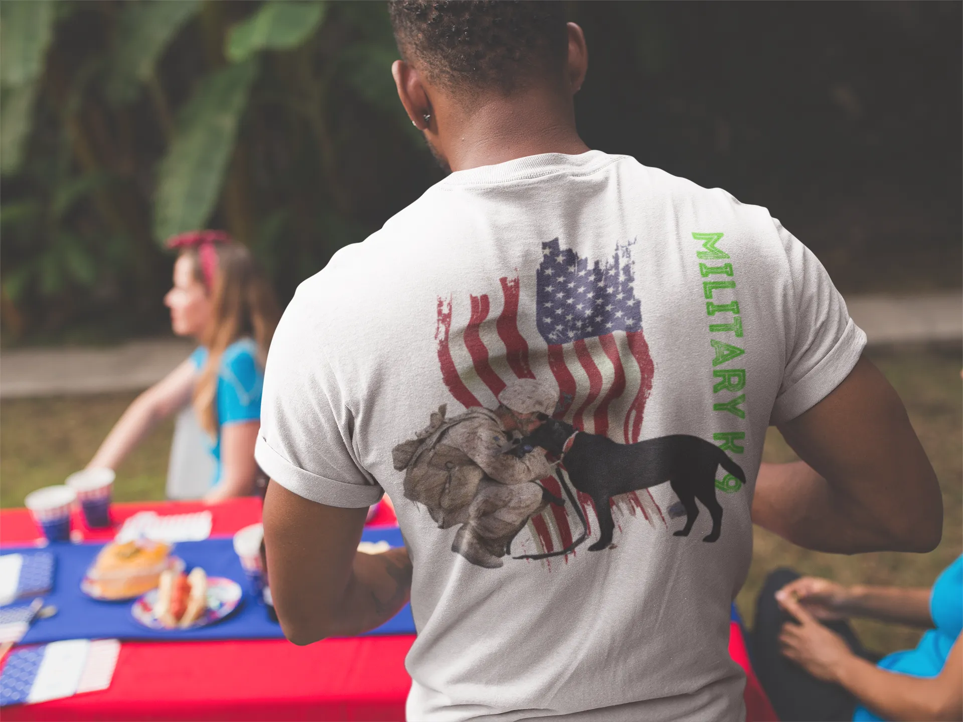 T-shirt Classic Jersey Short Sleeve ( Military K-9 Unit )