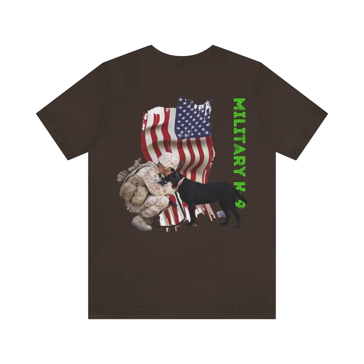 T-shirt Classic Jersey Short Sleeve ( Military K-9 Unit )