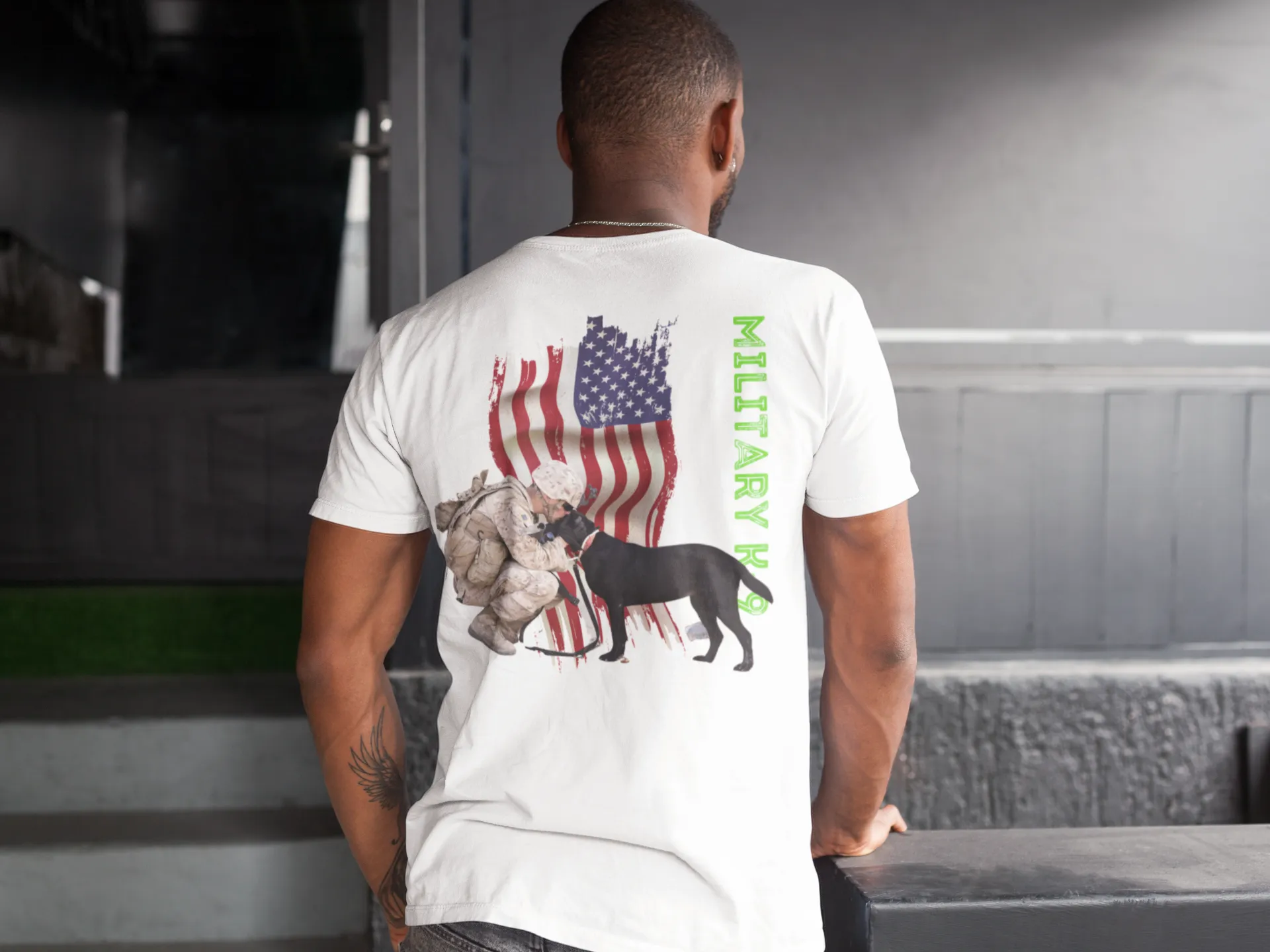T-shirt Classic Jersey Short Sleeve ( Military K-9 Unit )