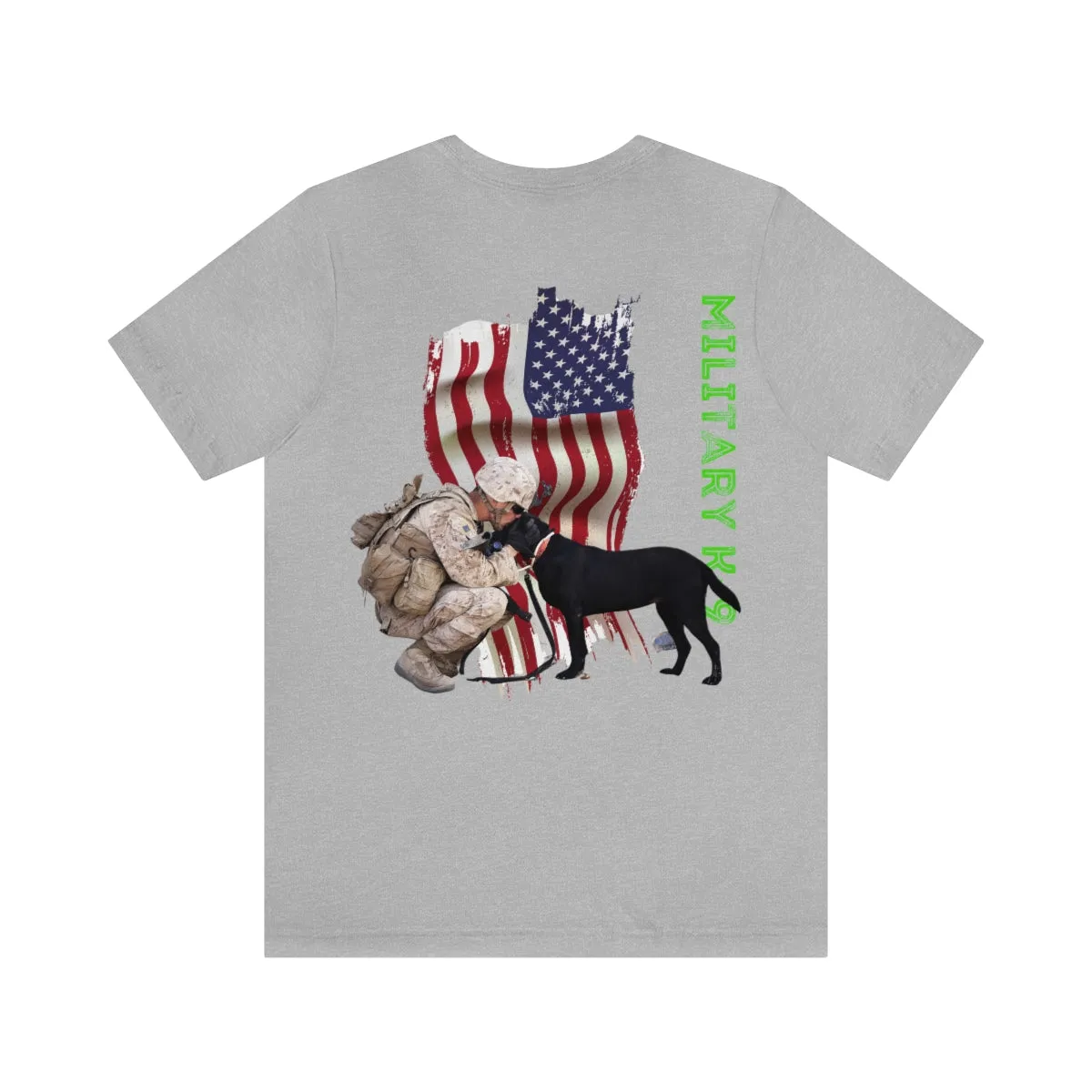 T-shirt Classic Jersey Short Sleeve ( Military K-9 Unit )